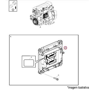 MODULO ECU MOTOR CAMINHÃO/ÔNIBUS VOLVO