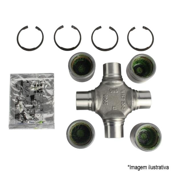 コウ CRUZETA CARDAN C/ JOGO MONTAGEM CAMINHÃO/ÔNIBUS VOLVO - Dex Peças