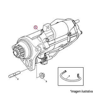 MOTOR ARRANQUE CAMINHÃO/ÔNIBUS VOLVO