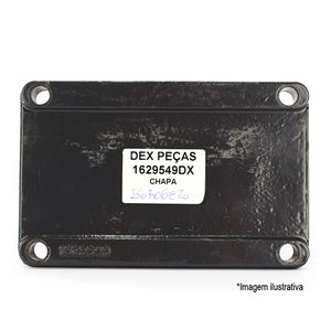 PLACA SUPORTE MOLA SUSPENSÃO TRAS. CAMINHÃO VOLVO