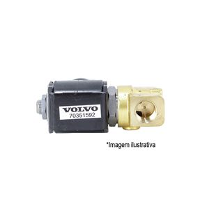 VALVULA SOLENOIDE CORTE COMBUSTIVEL ÔNIBUS VOLVO