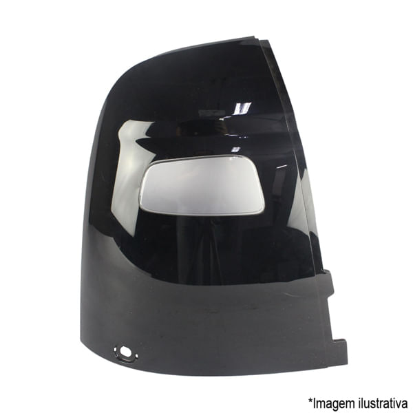 MOLDURA FAROL DIANT. SUPERIOR LD CABINE CAMINHÃO VOLVO FH