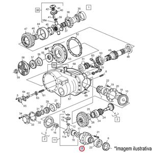 CARCAÇA DIFERENCIAL CAMINHÃO VOLVO