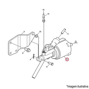 SERVO EMBREAGEM 95MM CAMINHÃO/ÔNIBUS VOLVO
