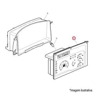 PAINEL INSTRUMENTOS COMBINADOS CAMINHÃO/ÔNIBUS VOLVO
