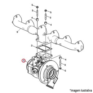 TURBOCOMPRESSOR CAMINHÃO VOLVO