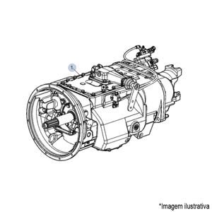 CAIXA CÂMBIO MANUAL EATON COMPLETA CAMINHÃO VOLVO VM