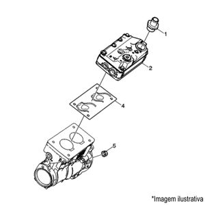 COMPRESSOR AR 60/92MM DUPLO ÔNIBUS VOLVO