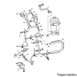 TUBO COMBUSTIVEL CAMINHÃO/ÔNIBUS VOLVO