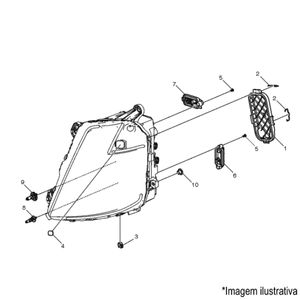 FAROL DIANT. LE CAMINHÃO VOLVO