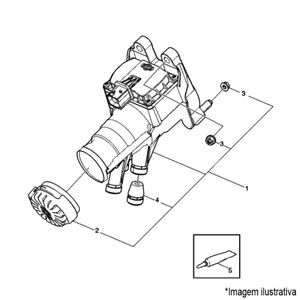 VALVULA PEDAL FREIO CAMINHÃO VOLVO