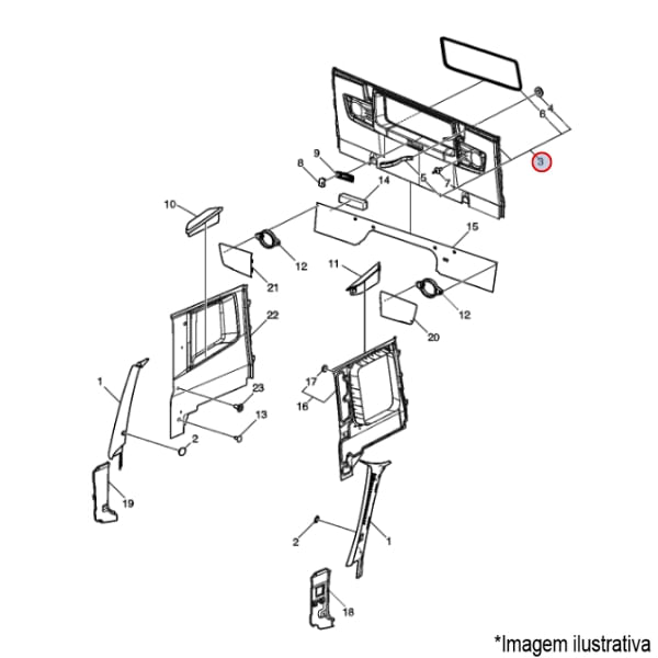 21644690-PAINEL-PAREDE-TRAS.-CABINE-CAMINH�O-VOLVO-FM