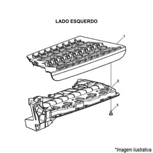 ESTRIBO INFERIOR ESQUERDO CAMINHÃO VOLVO FH / FM NEW