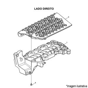 ESTRIBO INFERIOR DIREITO CAMINHÃO VOLVO FH / FM NEW