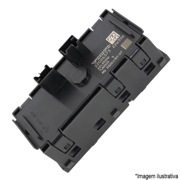 ALOJAMENTO 4 INTERRUPTORES COMANDOS CAMINHÃO VOLVO - Dex Peças