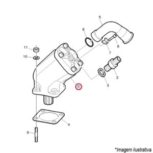 BOMBA HIDRAULICA MOTOR/CAIXA CÂMBIO CAMINHÃO VOLVO