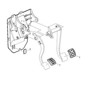 KIT PEDAL DE BORRACHA