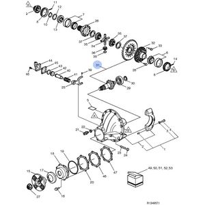 CONJUNTO DE ENGRENAGENS CAMINHÃO VOLVO