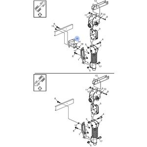 DEFLETOR DE CALOR CAMINHÃO VOLVO VM