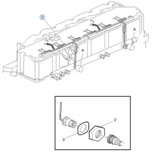 CHICOTE ELÉTRICO ÔNIBUS VOLVO B7R