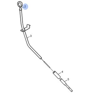 VARETA DO NÍVEL DE ÓLEO CAMINHÃO VOLVO NH12