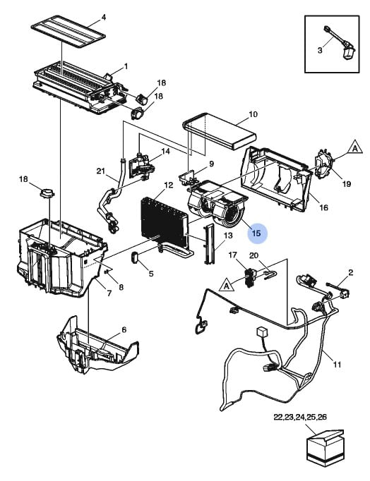 MOTOR VENTILADOR CAMINHÃO VOLVO