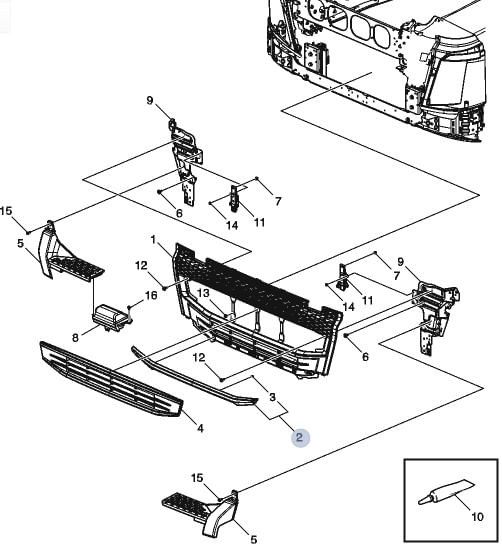 PAINEL CAMINHÃO VOLVO FH 4