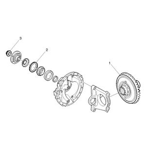 CONJUNTO DE ENGRENAGENS CAMINHÃO VOLVO