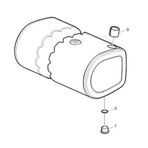 TANQUE DIESEL "D" COM 240 LITROS CAMINHÃO VOLVO